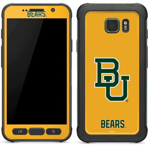 Baylor University BU Yellow Galaxy S7 Active Skin