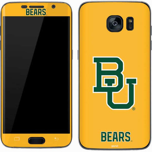 Baylor University BU Yellow Galaxy S7 Skin
