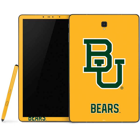 Baylor University BU Yellow Samsung Galaxy Tab Skin