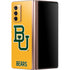 Baylor University BU Yellow Galaxy Z Fold2 5G Skin