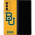 Baylor University BU Yellow Galaxy Z Fold2 5G Skin