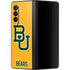 Baylor University BU Yellow Galaxy Z Fold3 5G Skin