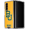 Baylor University BU Yellow Galaxy Z Fold4 5G Clear Case