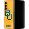 Baylor University BU Yellow Galaxy Z Fold4 5G Skin