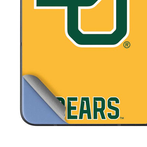 Baylor University BU Yellow Galaxy Z Fold5 5G Skin