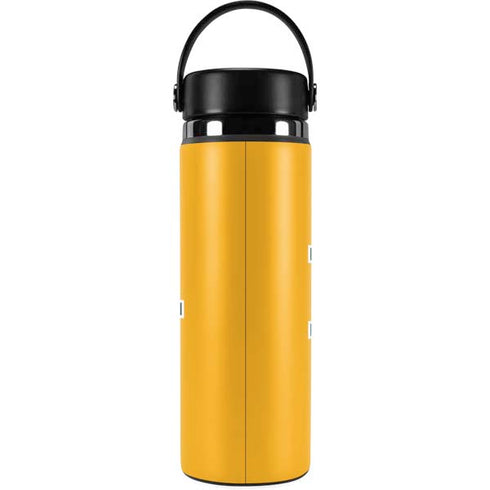 Baylor University BU Yellow Hydro Flask 20oz Wide Mouth Skin