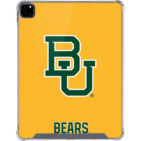 Baylor University BU Yellow iPad Pro 12.9in (2020) Clear Case