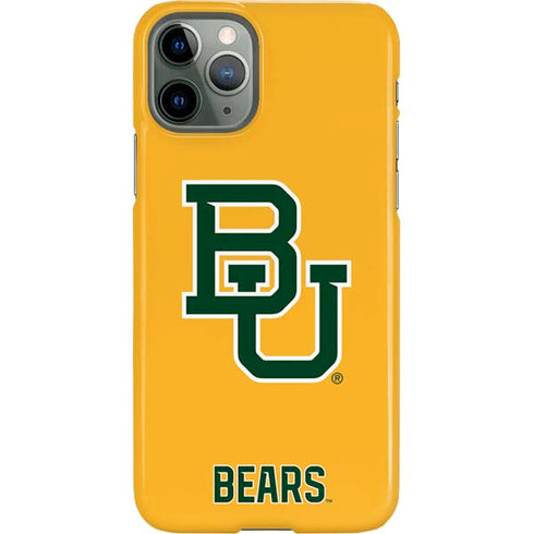 Baylor University BU Yellow iPhone 11 Pro Lite Case