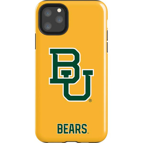 Baylor University BU Yellow iPhone 11 Pro Max Impact Case