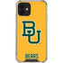 Baylor University BU Yellow iPhone 12 Clear Case