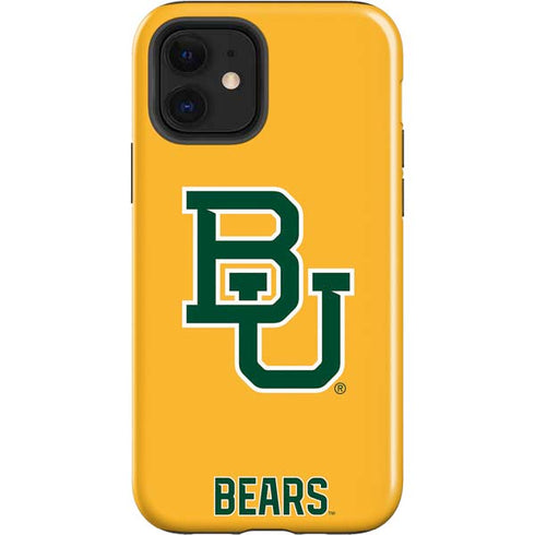Baylor University BU Yellow iPhone 12 Impact Case