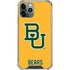 Baylor University BU Yellow iPhone 12 Pro Clear Case
