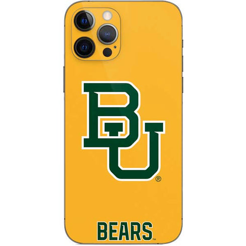 Baylor University BU Yellow iPhone 12 Pro Skin