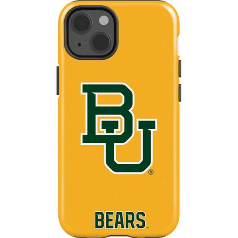 Baylor University BU Yellow iPhone 13 Impact Case