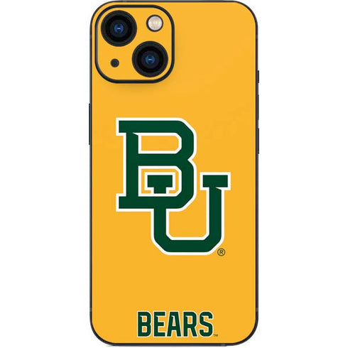 Baylor University BU Yellow iPhone 13 Mini Skin