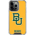 Baylor University BU Yellow iPhone 13 Pro Clear Case