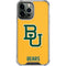 Baylor University BU Yellow iPhone 13 Pro Max Clear Case