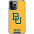 Baylor University BU Yellow iPhone 13 Pro Max Clear Case