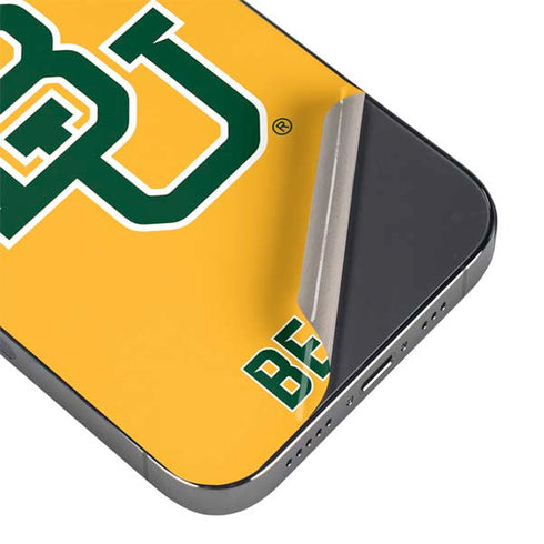 Baylor University BU Yellow iPhone 13 Pro Max Skin