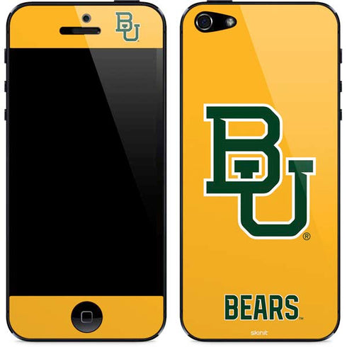 Baylor University BU Yellow iPhone 5/5s/5SE Skin