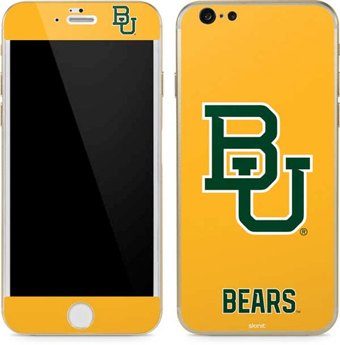 Baylor University BU Yellow iPhone 6/6s Skin