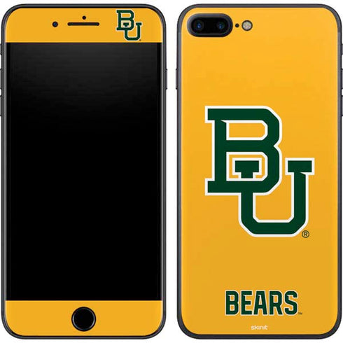 Baylor University BU Yellow iPhone 8 Plus Skin