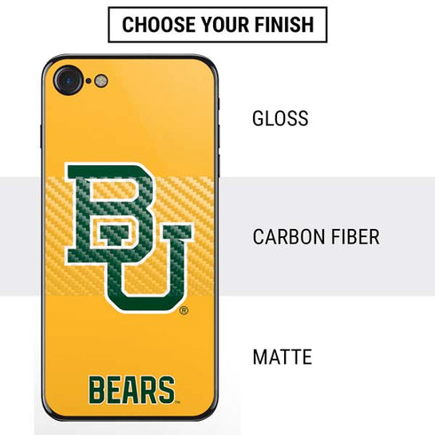 Baylor University BU Yellow iPhone SE (2nd & 3rd Gen) Skin