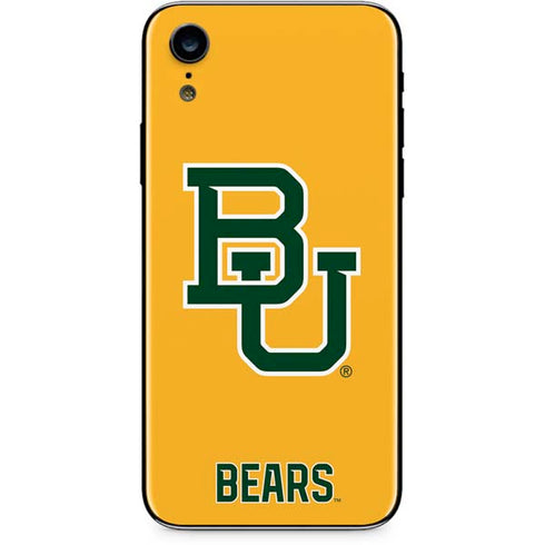 Baylor University BU Yellow iPhone XR Skin