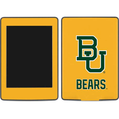 Baylor University BU Yellow Amazon Kindle Skin