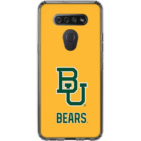 Baylor University BU Yellow LG K51/Q51 Clear Case