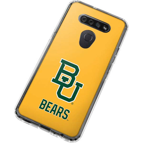 Baylor University BU Yellow LG K51/Q51 Clear Case