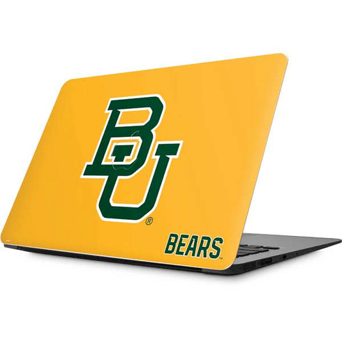 Baylor University BU Yellow Apple MacBook Skin