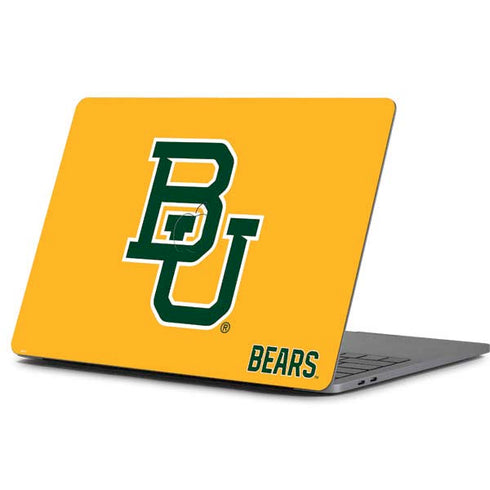 Baylor University BU Yellow Apple MacBook Pro 13-inch Skin