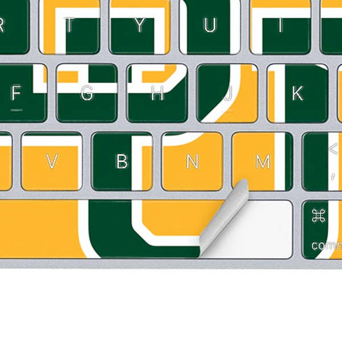 Baylor University BU Yellow Magic Keyboard Skin