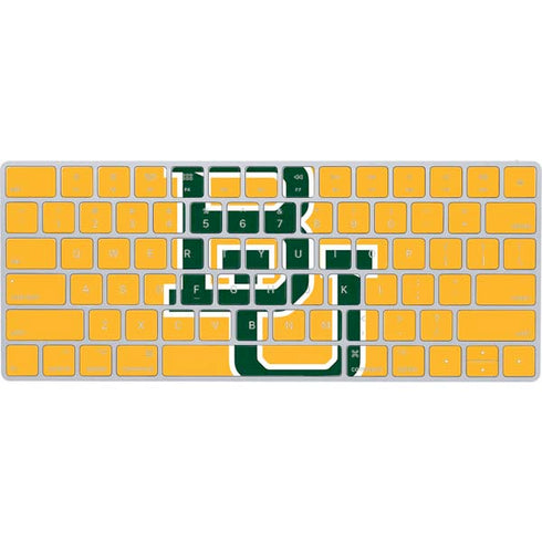 Baylor University BU Yellow Magic Keyboard Skin