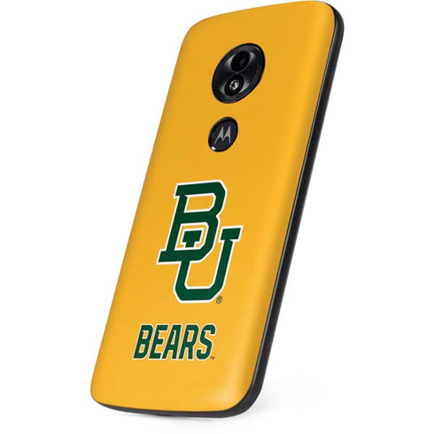Baylor University BU Yellow Moto E5 Play Skin