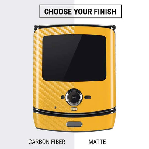 Baylor University BU Yellow Motorola RAZR Skin