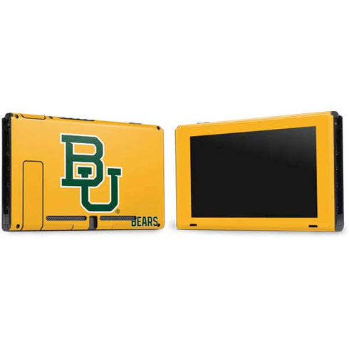 Baylor University BU Yellow Nintendo Switch Bundle Skin