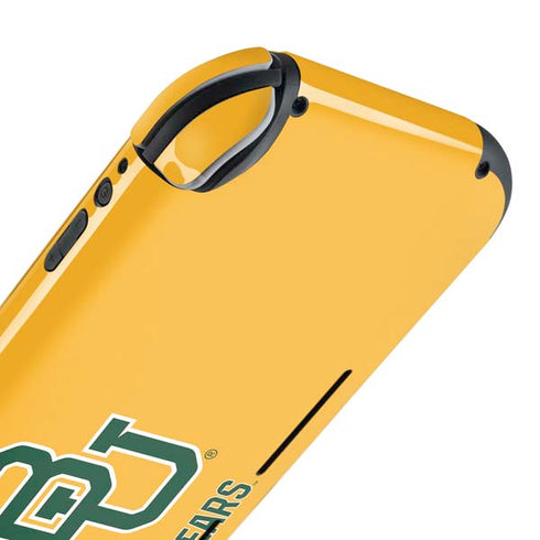Baylor University BU Yellow Nintendo Switch Lite Skin