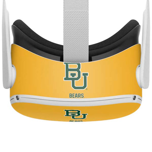 Baylor University BU Yellow Oculus Quest 2 Skin