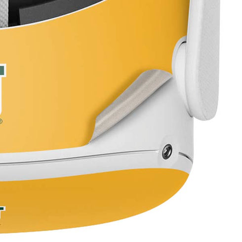 Baylor University BU Yellow Oculus Quest 2 Skin