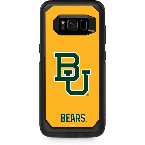 Baylor University BU Yellow Otterbox Commuter Galaxy Skin