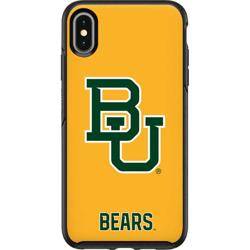 Baylor University BU Yellow Otterbox Symmetry iPhone Skin