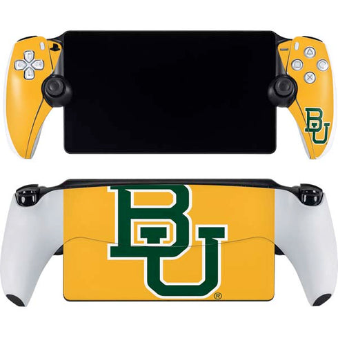 Baylor University BU Yellow PlayStation Portal Remote Player Skin