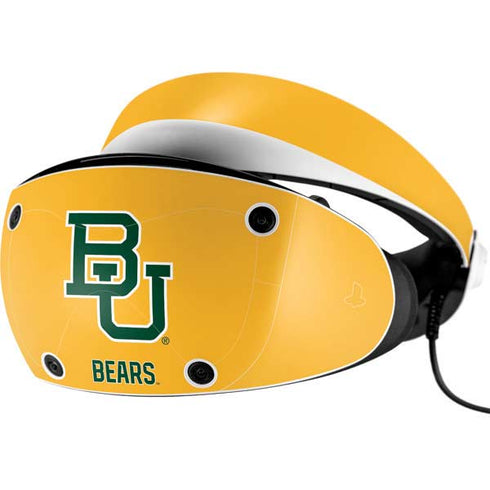 Baylor University BU Yellow PlayStation VR2 Skin