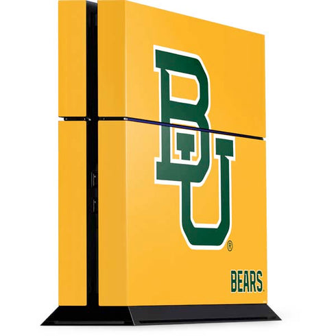 Baylor University BU Yellow PS4 Console Skin
