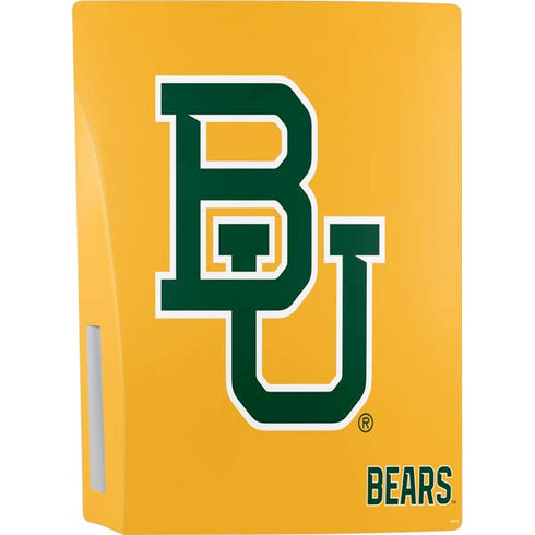 Baylor University BU Yellow PS5 Console Skin