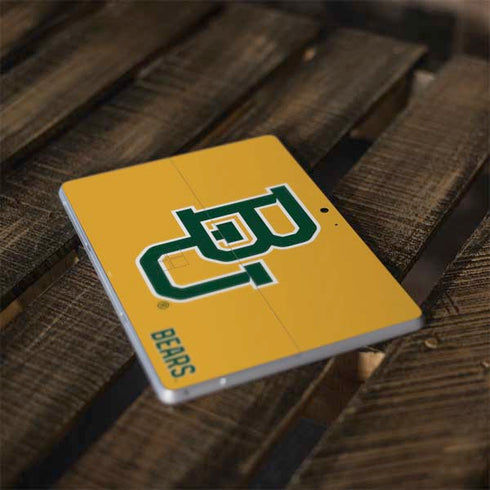 Baylor University BU Yellow Surface Go Skin