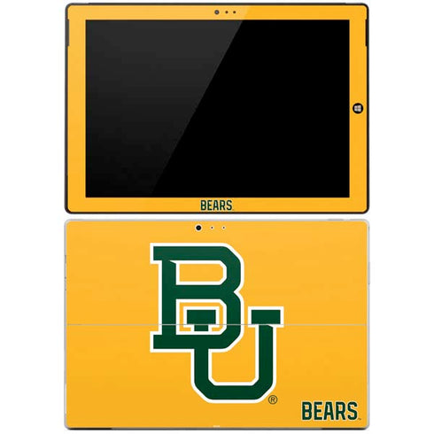 Baylor University BU Yellow Surface Pro 3 Skin