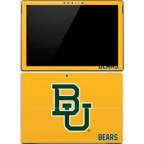 Baylor University BU Yellow Surface Pro 4 Skin